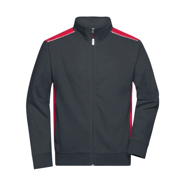 Immagine Men's Workwear Sweat Jacket - Color