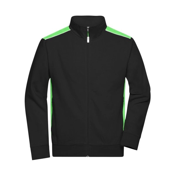 Immagine Men's Workwear Sweat Jacket - Color