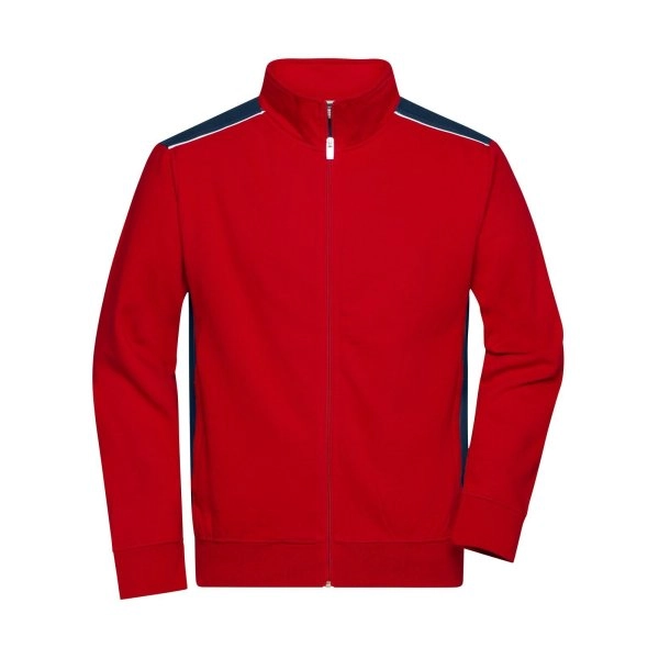 Immagine Men's Workwear Sweat Jacket - Color