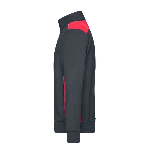 Immagine Men's Workwear Sweat Jacket - Color