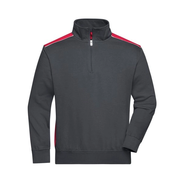 Immagine Workwear Half-Zip Sweat - Color