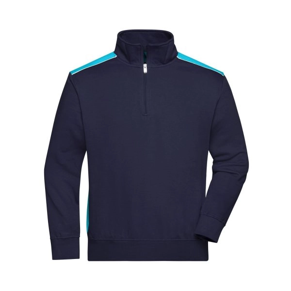 Immagine Workwear Half-Zip Sweat - Color