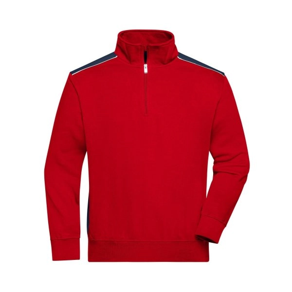 Immagine Workwear Half-Zip Sweat - Color
