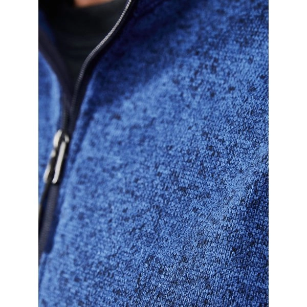 Immagine Men's Knitted Workwear Fleece Half-Zip - Strong