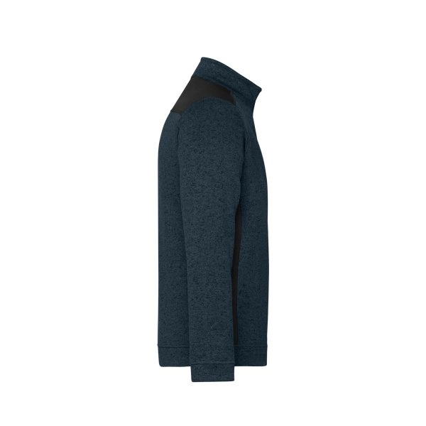 Immagine Men's Knitted Workwear Fleece Half-Zip - Strong