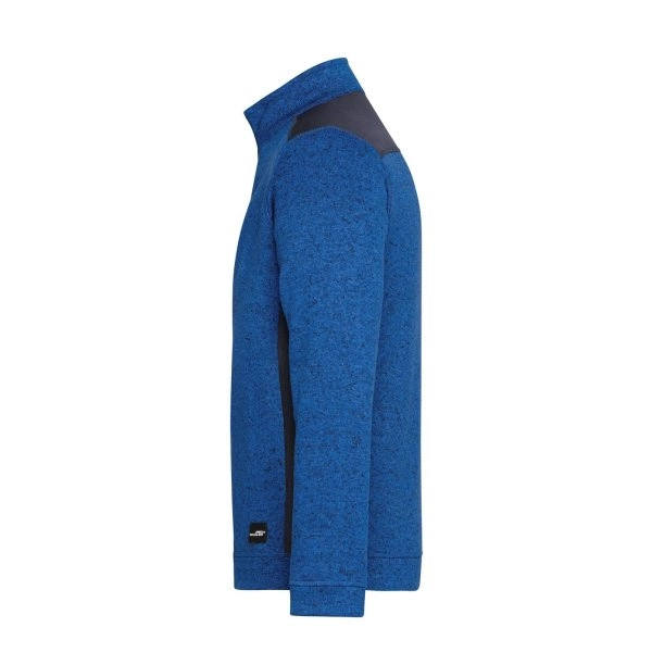 Immagine Men's Knitted Workwear Fleece Half-Zip - Strong