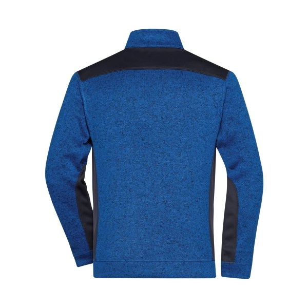Immagine Men's Knitted Workwear Fleece Half-Zip - Strong