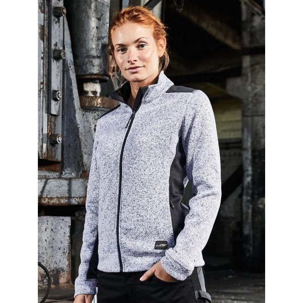 Immagine Ladies' Knitted Workwear Fleece Jacket - Strong