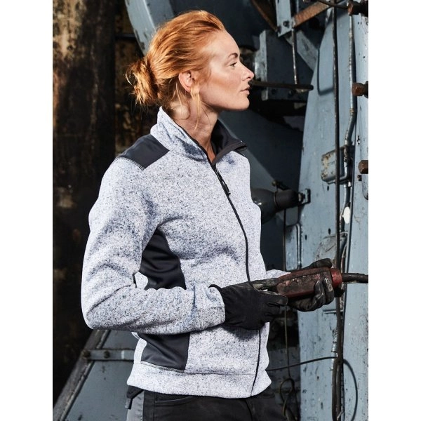 Immagine Ladies' Knitted Workwear Fleece Jacket - Strong