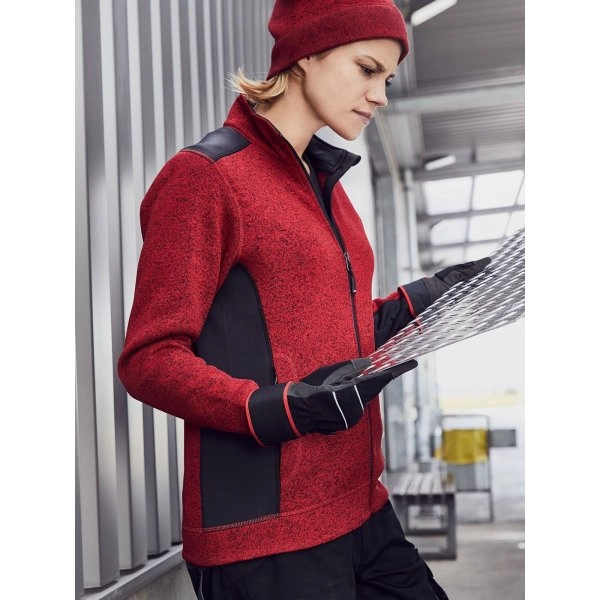 Immagine Ladies' Knitted Workwear Fleece Jacket - Strong
