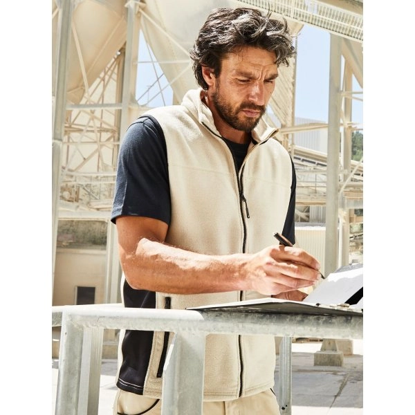 Immagine Men's Workwear Fleece Vest - Strong