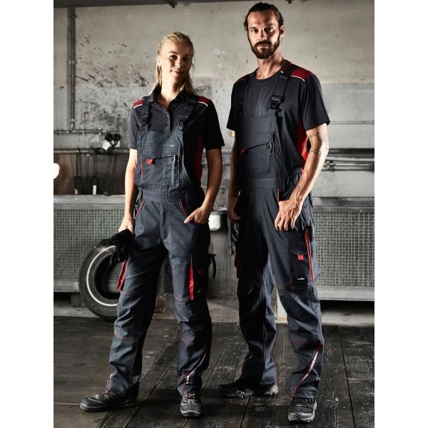 Immagine Workwear Pants with Bib - Color