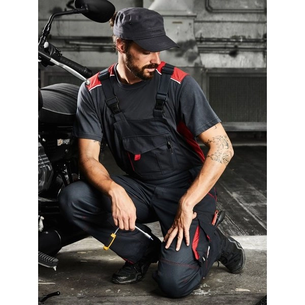 Immagine Workwear Pants with Bib - Color