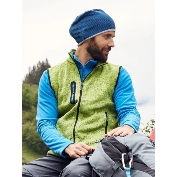 Immagine Men's Knitted Fleece Vest