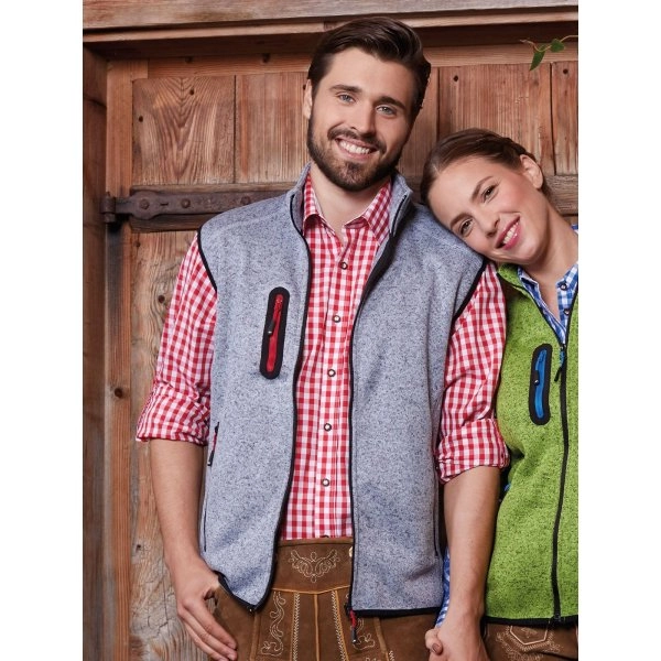 Immagine Men's Knitted Fleece Vest