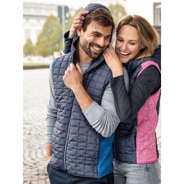 Immagine Men's Knitted Hybrid Vest