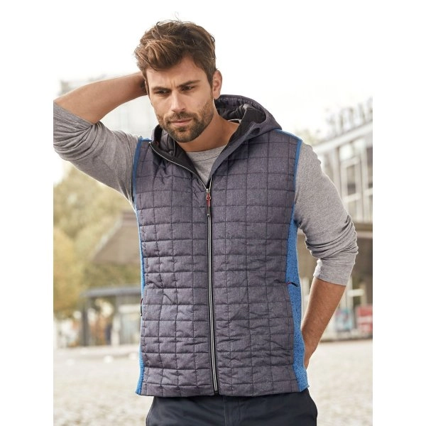 Immagine Men's Knitted Hybrid Vest