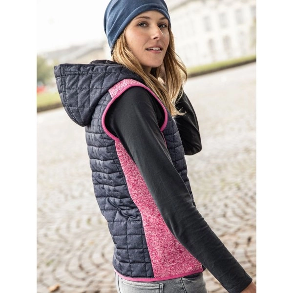 Immagine Ladies' Knitted Hybrid Vest