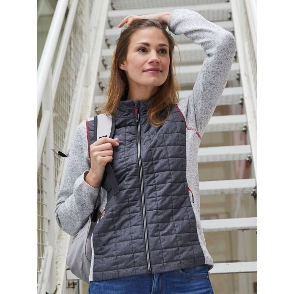 Immagine Ladies' Knitted Hybrid Jacket