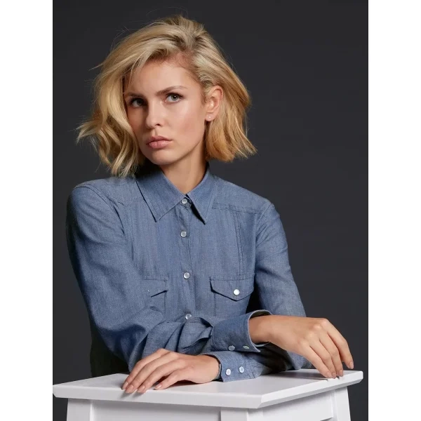 Ladies' Denim Blouse