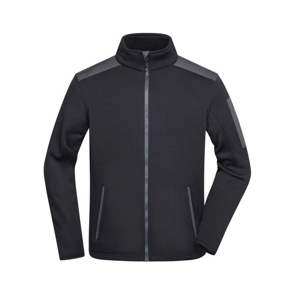 Immagine Men's Knitted Fleece Jacket