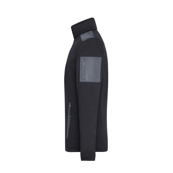 Immagine Men's Knitted Fleece Jacket