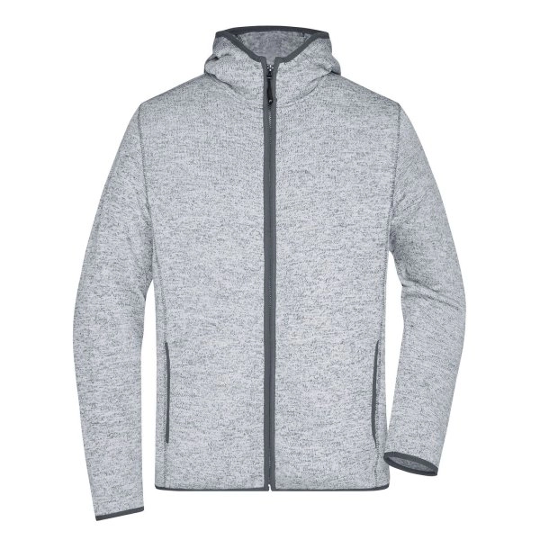 Immagine Men's Knitted Fleece Hoody