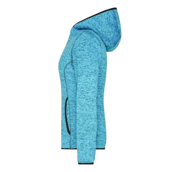 Immagine Ladies' Knitted Fleece Hoody