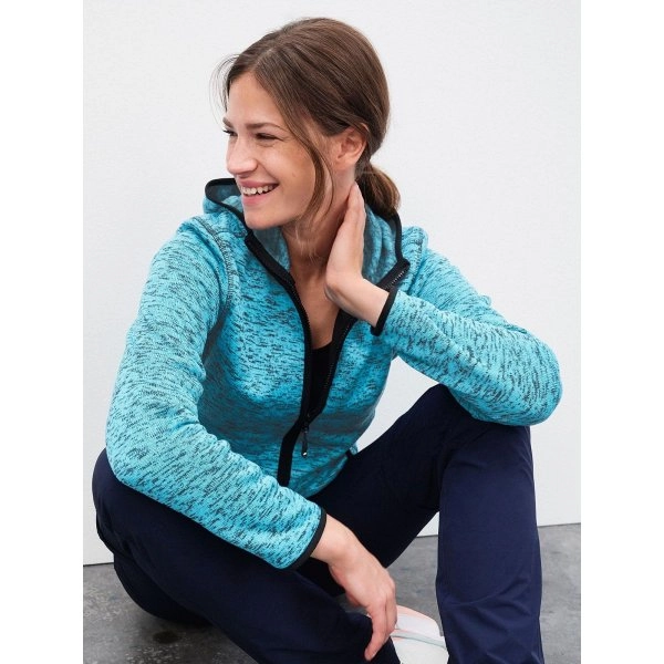 Immagine Ladies' Knitted Fleece Hoody