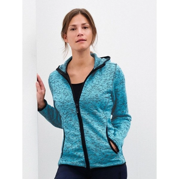 Immagine Ladies' Knitted Fleece Hoody