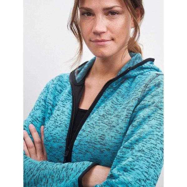 Immagine Ladies' Knitted Fleece Hoody