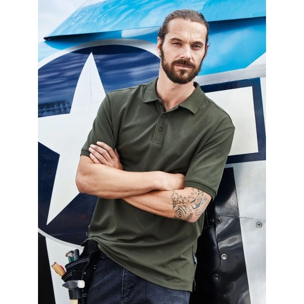 Immagine Men's Bio Stretch-Polo Work - Solid