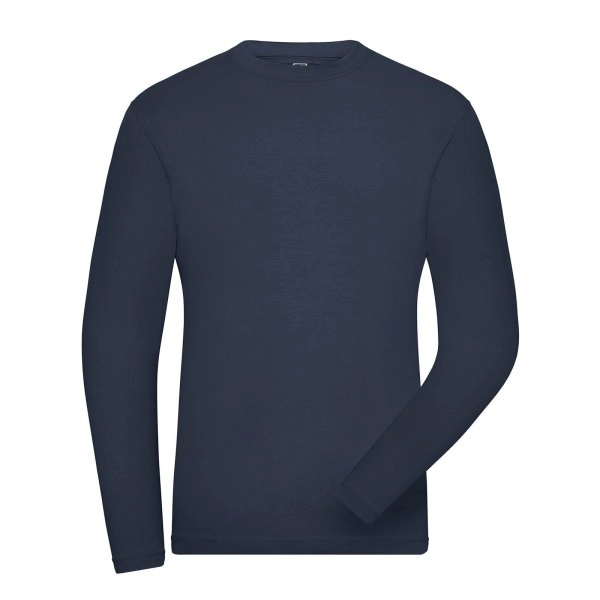 Immagine Men's Bio Stretch-Longsleeve Work - Solid