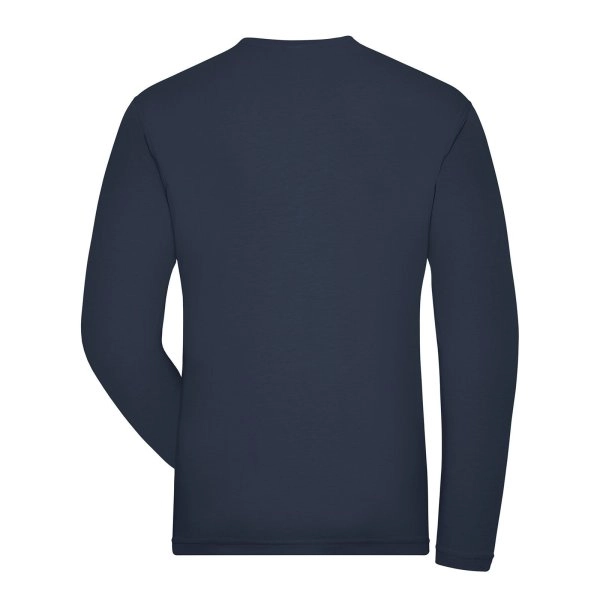 Immagine Men's Bio Stretch-Longsleeve Work - Solid