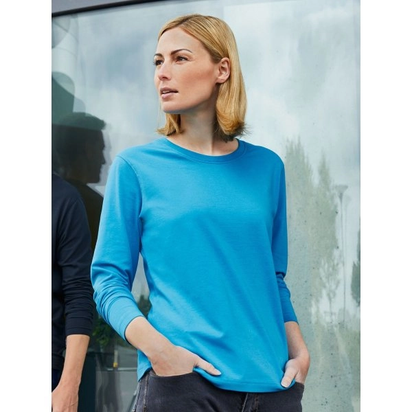 Immagine Ladies' Bio Stretch-Longsleeve Work - Solid