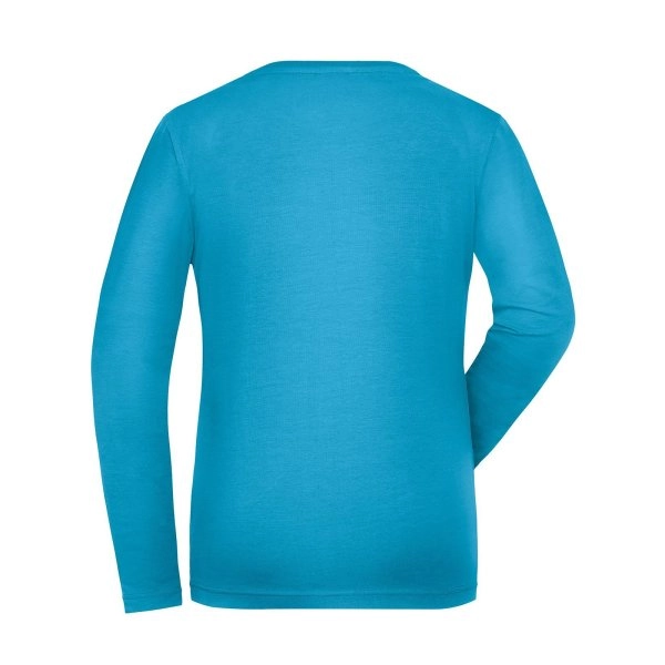 Immagine Ladies' Bio Stretch-Longsleeve Work - Solid