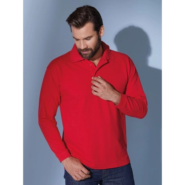 Immagine Polo Piqué Long-Sleeved