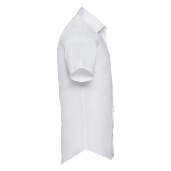 Immagine Men's Short Sleeve Easy Care Fitted Shirt
