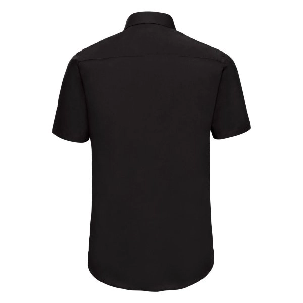 Immagine Men's Short Sleeve Easy Care Fitted Shirt