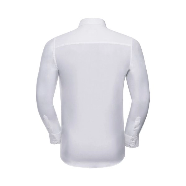 Immagine Men's Long Sleeve Easy Care Fitted Shirt