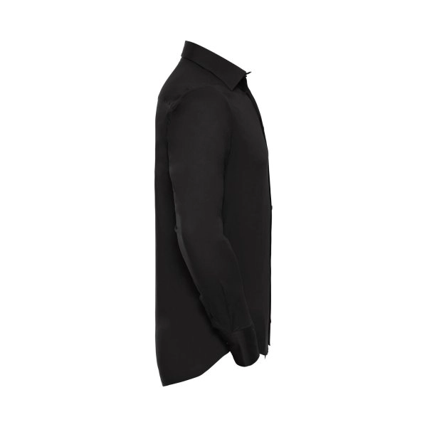 Immagine Men's Long Sleeve Easy Care Fitted Shirt