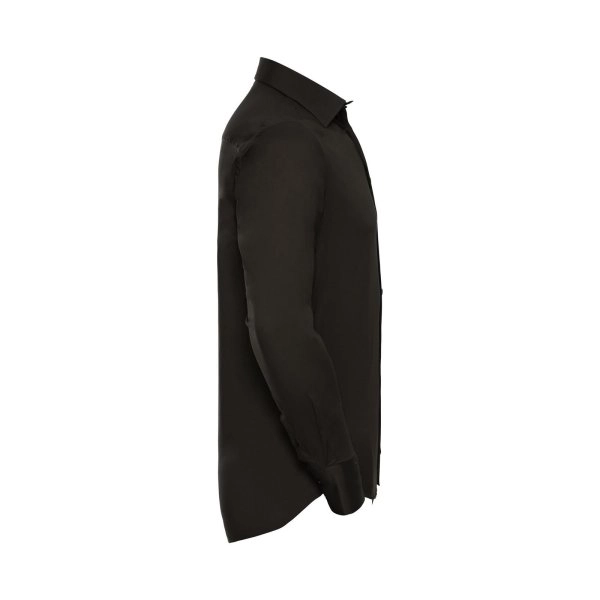 Immagine Men's Long Sleeve Easy Care Fitted Shirt