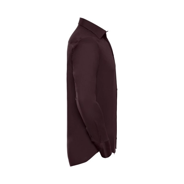 Immagine Men's Long Sleeve Easy Care Fitted Shirt
