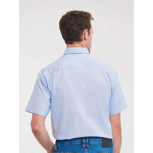 Immagine Men's Short Sleeve Easy Care Oxford Shirt