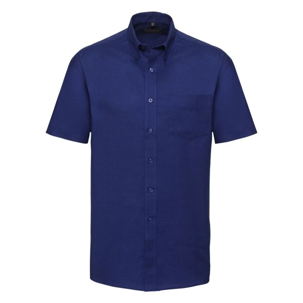 Immagine Men's Short Sleeve Easy Care Oxford Shirt