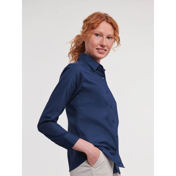 Immagine Ladies' Long Sleeve Easy Care Oxford Shirt