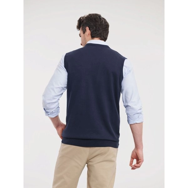 Immagine Adults' V-Neck Sleeveless Knitted Pullover