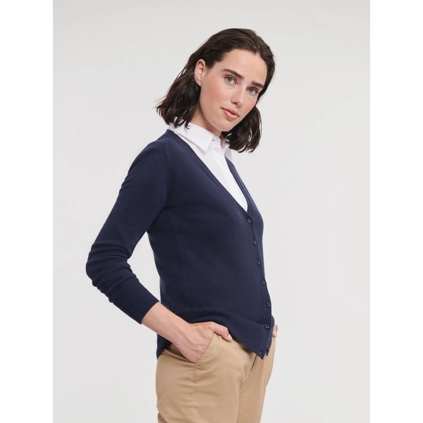 Immagine Ladies' V-Neck Knitted Cardigan