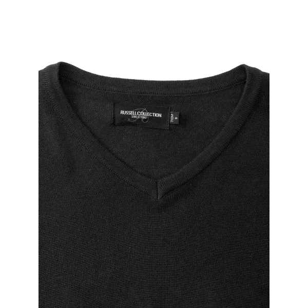Immagine Men's V-Neck Knitted Pullover