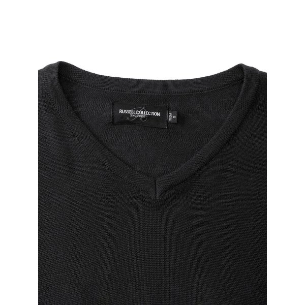 Immagine Men's V-Neck Knitted Pullover